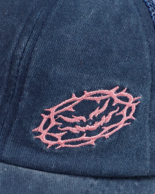 Razor Disressed Trucker – Navy - Image 2