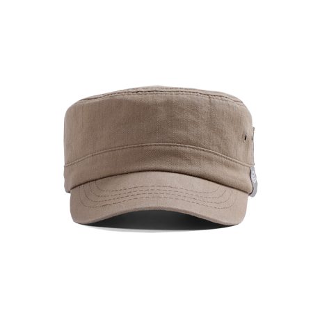 Cadet Cap – Taupe Herringbone