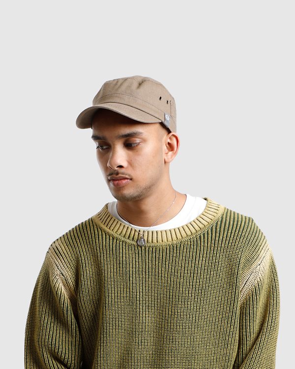 Cadet Cap – Taupe Herringbone - Image 5