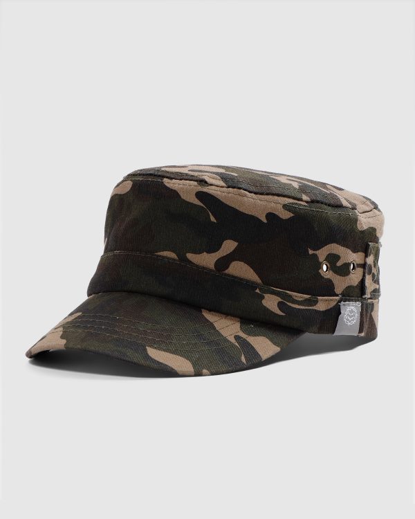Cadet Cap – Washed Camo - Image 2