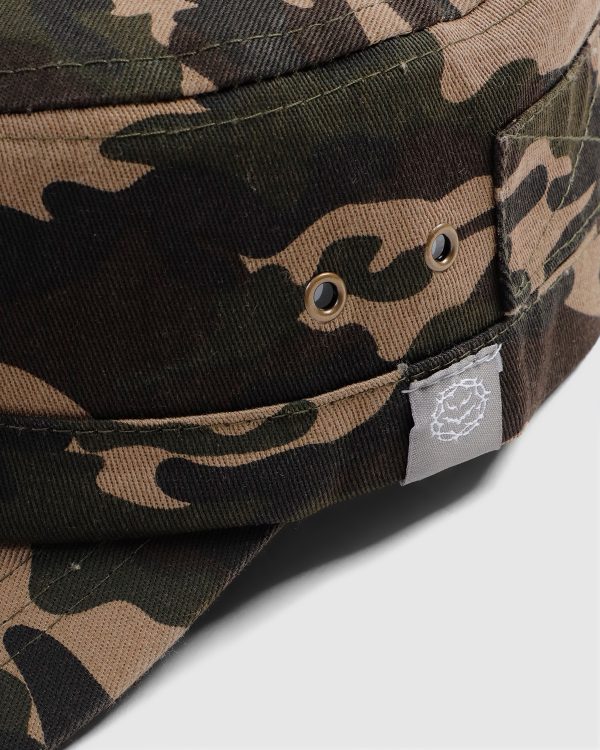 Cadet Cap – Washed Camo - Image 4