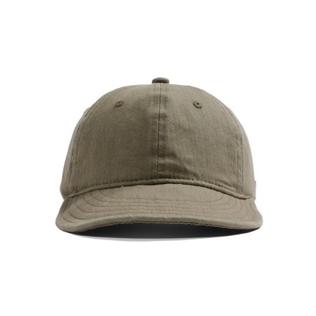 Mechanic Cap – Olive Herringbone
