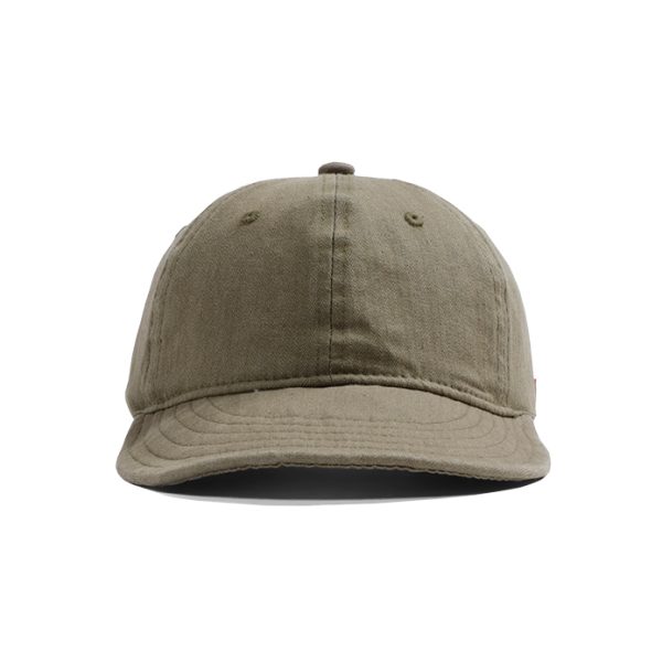 Mechanic Cap – Olive Herringbone
