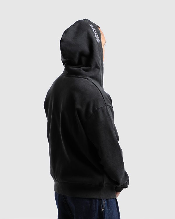 Razor Zip Hood – Vintage Black - Image 6