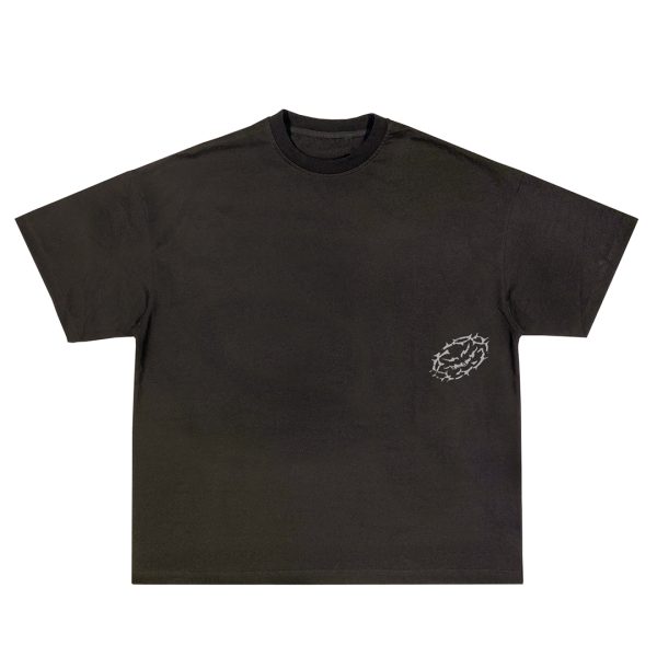Stamp Logo Tee – Vintage Charcoal