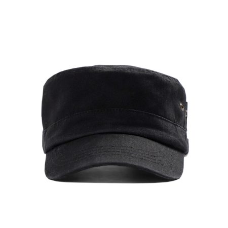 Cadet Cap – Black Herringbone