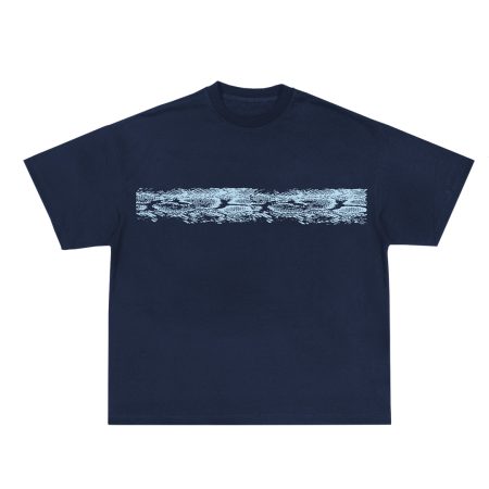Snake Stripe Tee – Vintage Navy