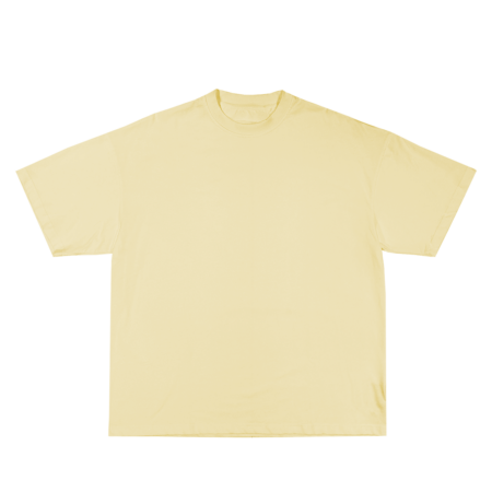 Premium Tee – Light Yellow